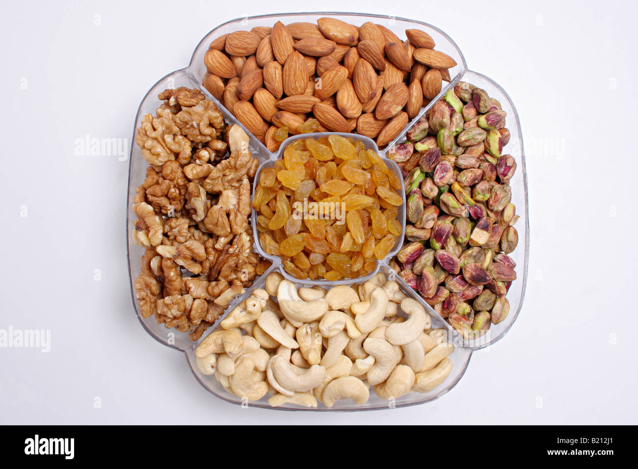 Bowl Full of Mixed Nuts Stock Photo Alamy