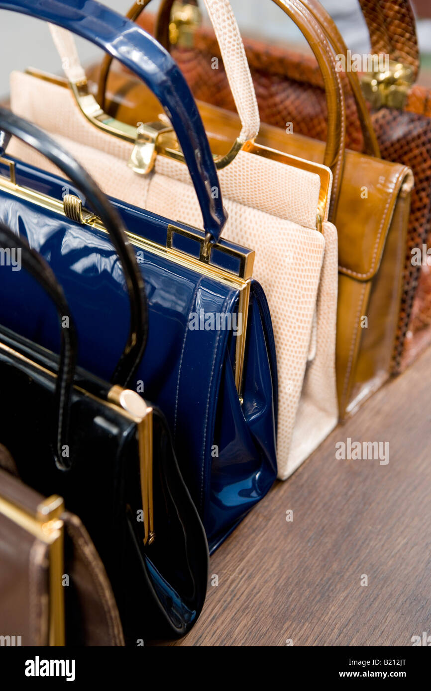 Vintage handbags hi-res stock photography and images - Alamy
