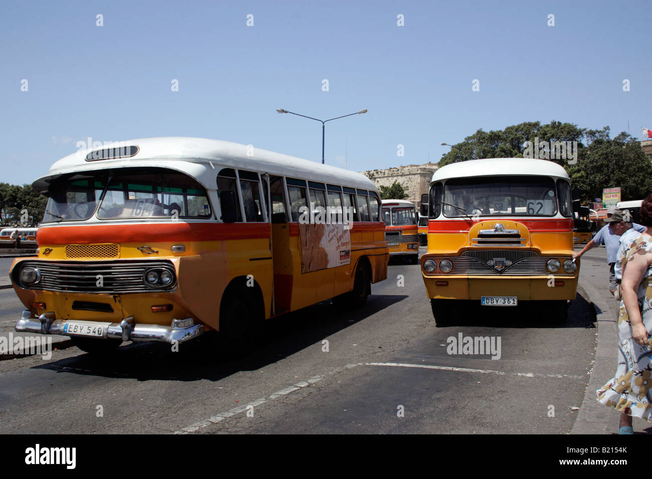 Malta historic buses hi-res stock photography and images - Alamy