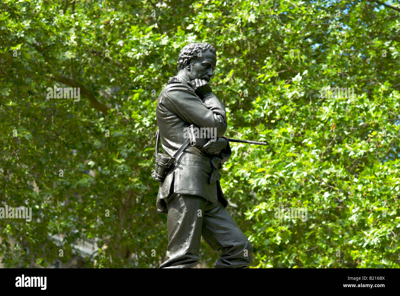 Statue of General Charles Gordon outside the Ministry of Defence