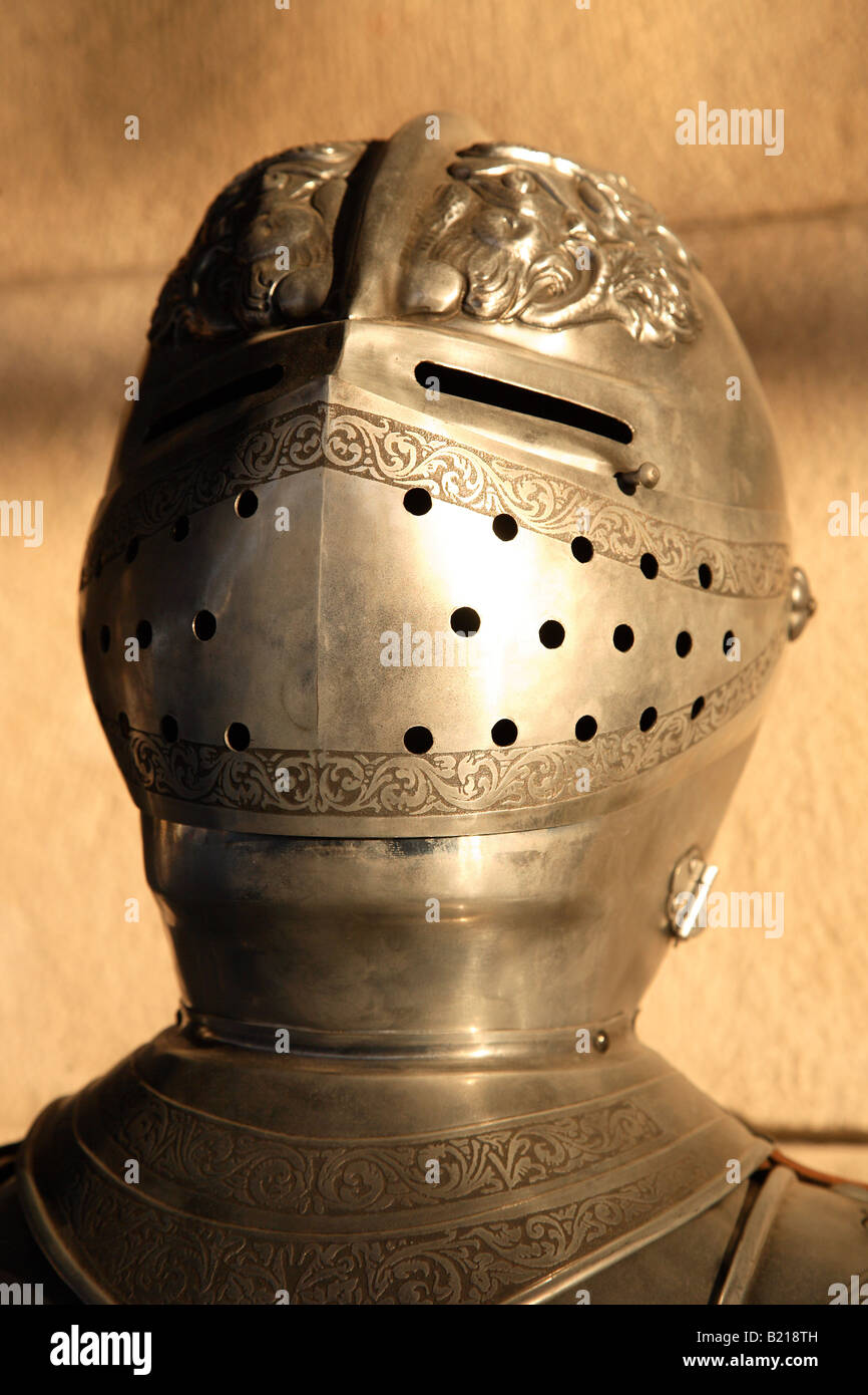 Armour helmet hi-res stock photography and images - Alamy