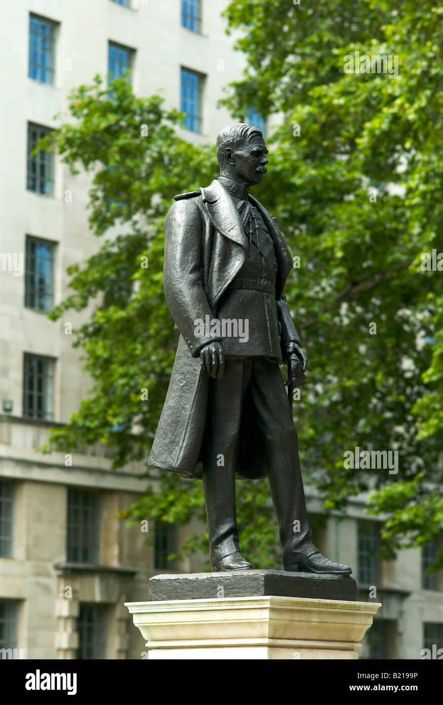 Statue of Hugh Montague Trenchard known as the father of the Royal Air