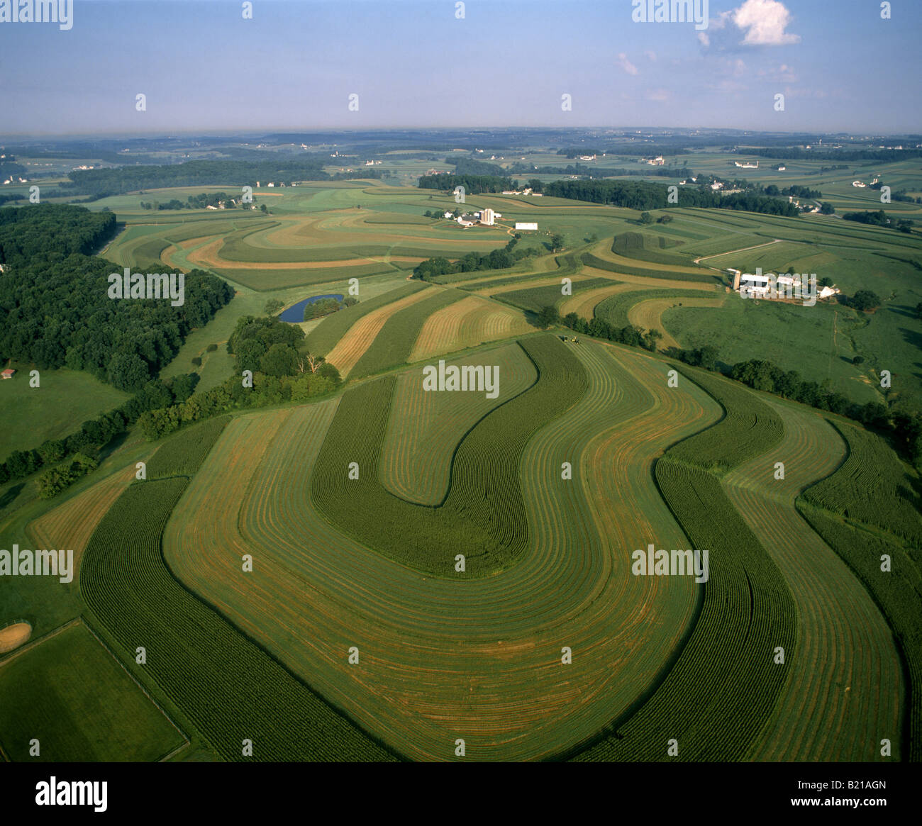 Contour Farming Erosion Hi res Stock Photography And Images Alamy