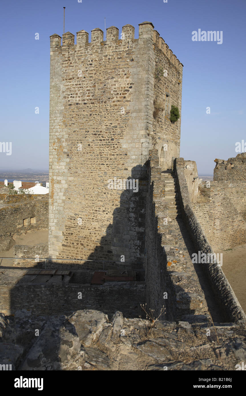 Monsaraz Castle, Alto Alentejo, Portugal Stock Photo