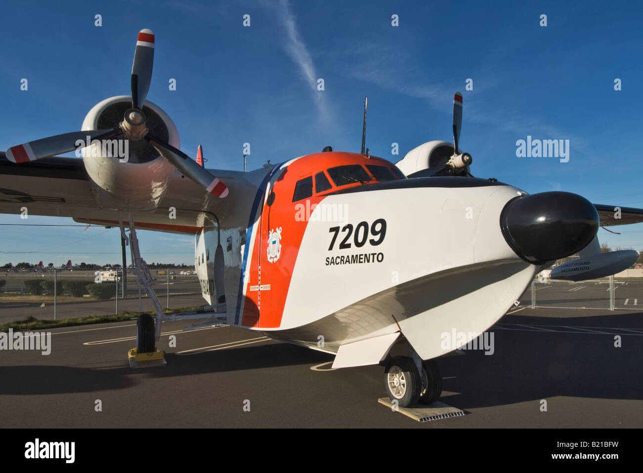 California Sacramento McClellan Aerospace Museum of California Grumman HU 16B Albatross Stock Photo