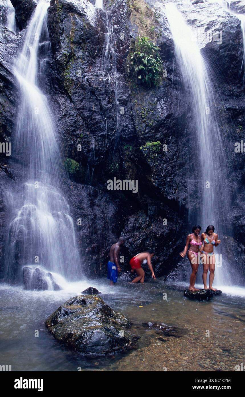Argyle Waterfalls Tobago Hi res Stock Photography And Images Alamy