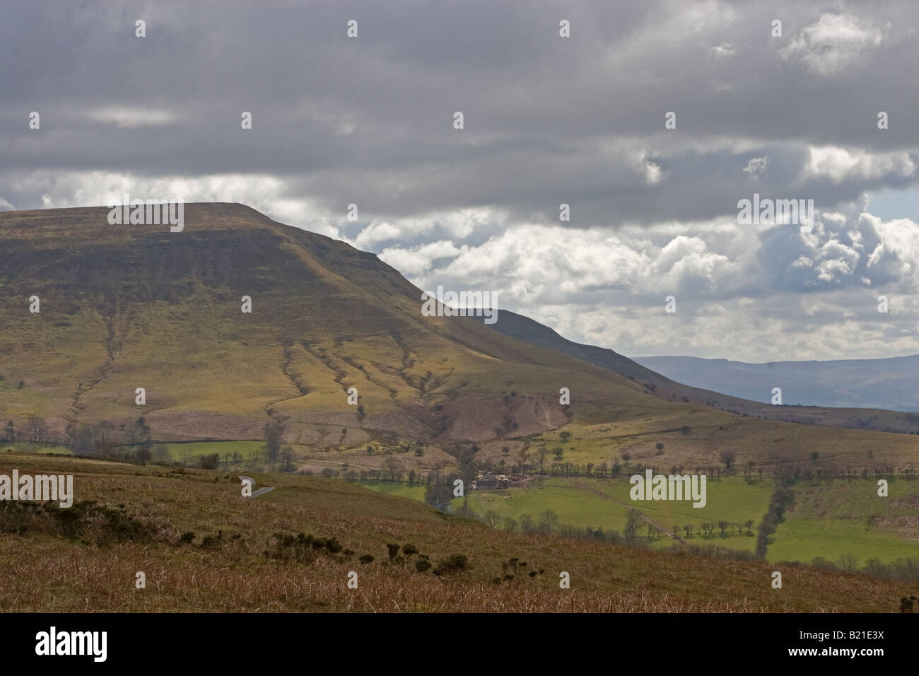 Black Mountains Wales Stock Photo Alamy