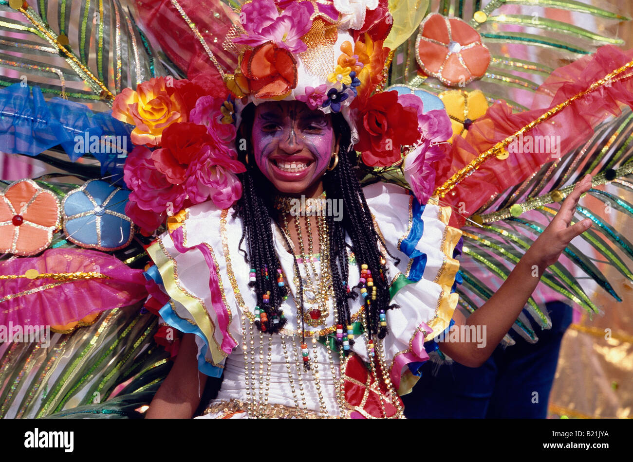 Kiddies Carnival Port of Spain Trinidad Stock Photo Alamy