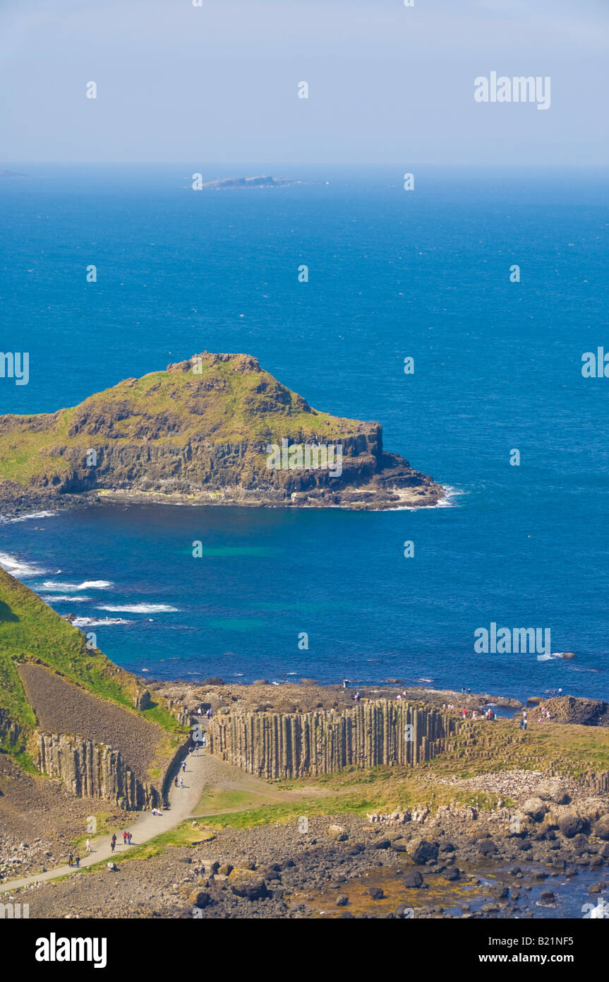 Giants Causeway north Antrim coastal path County Antrim Northern