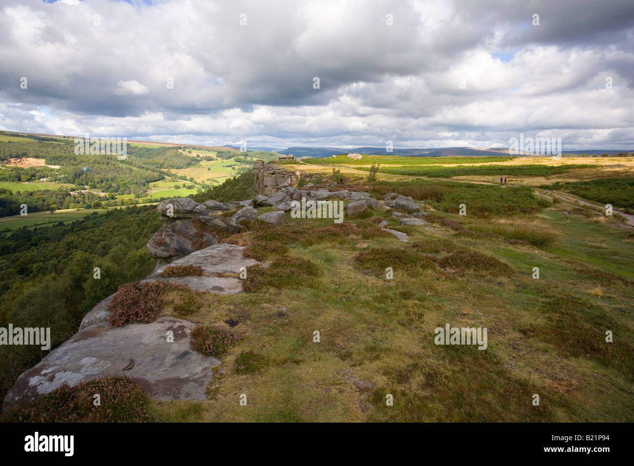 Froggatt edge rocks hi-res stock photography and images - Alamy