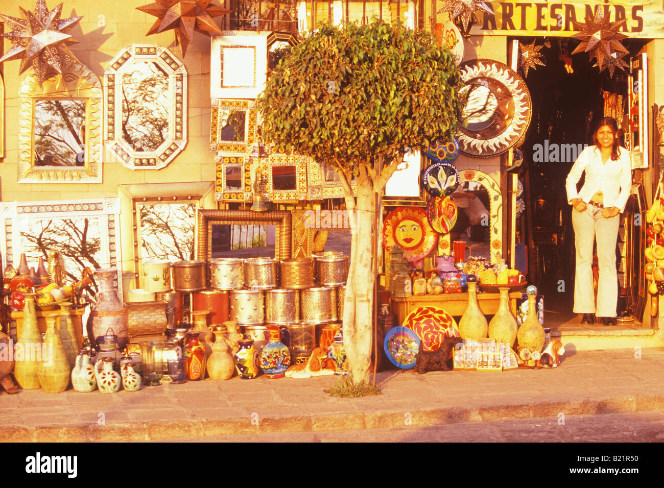 craft store San Miguel de Allende Mexico Stock Photo Alamy