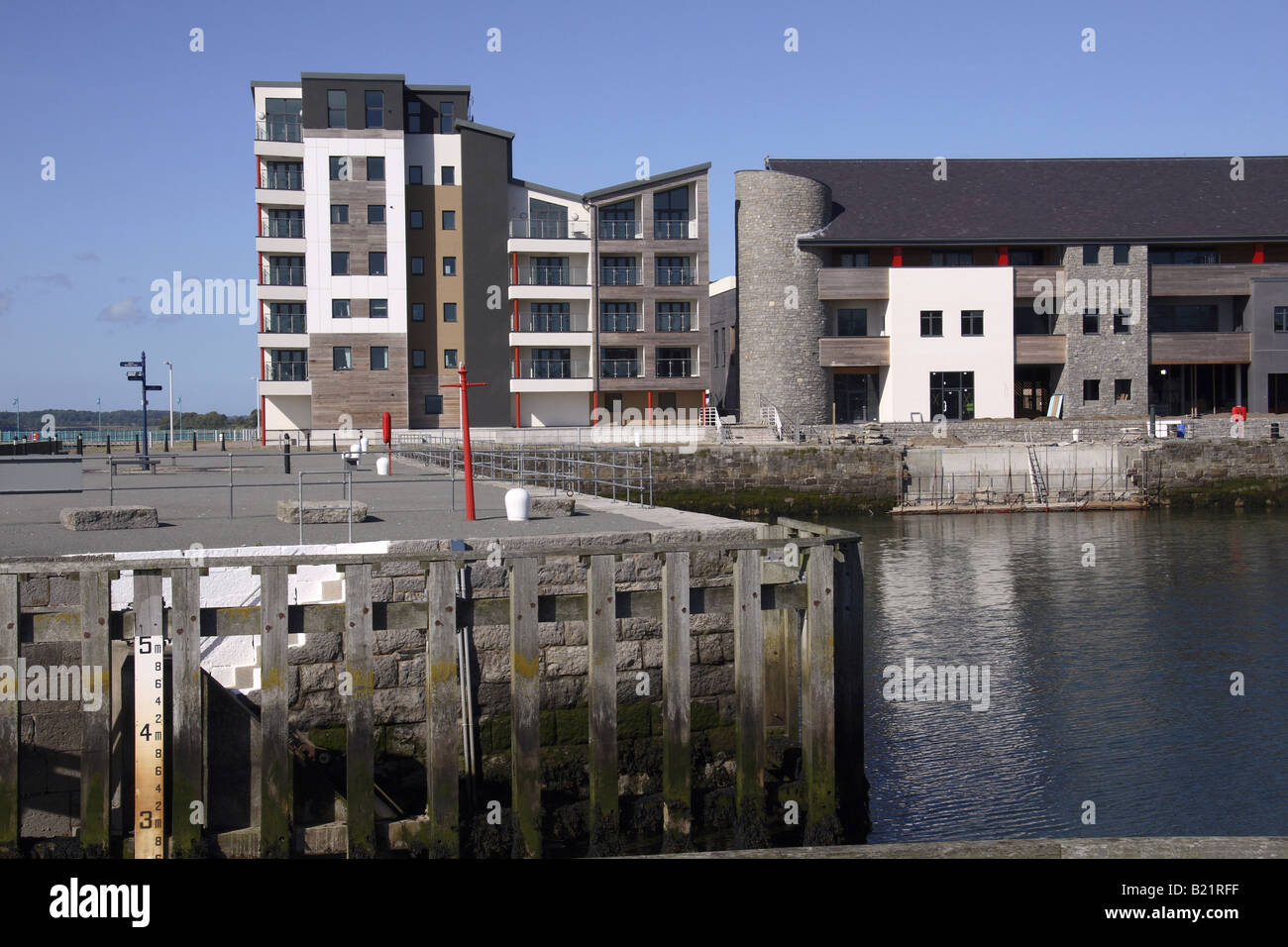 New Waterside Building Development Residential Commercial Retail Shop