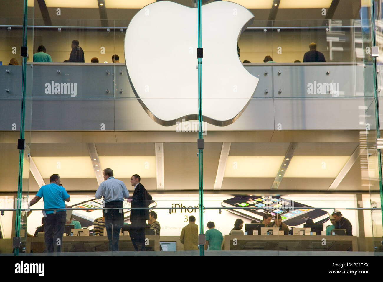 apple store sydney Stock Photo