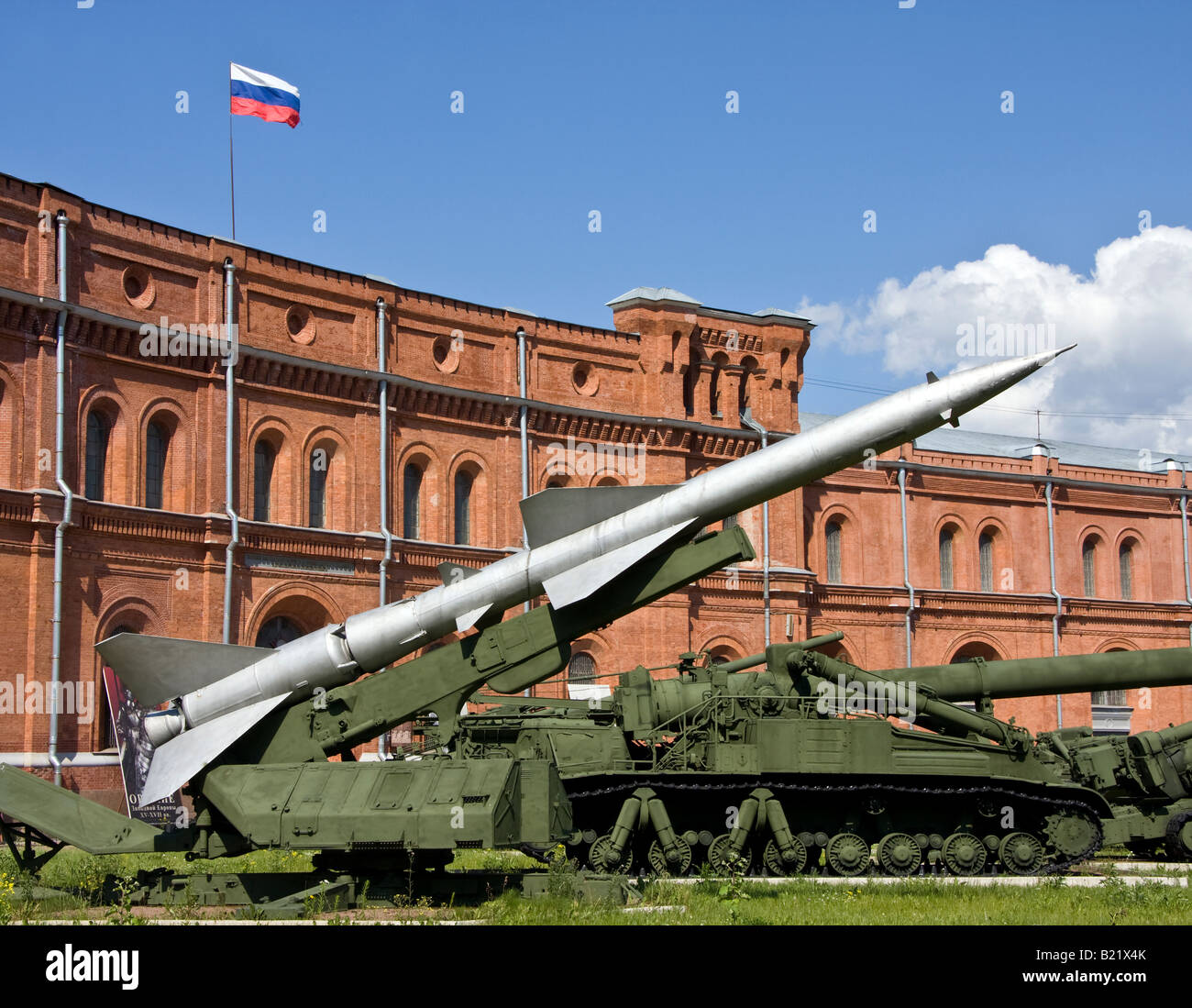 Artillery museum St Petersburg Russia Stock Photo - Alamy
