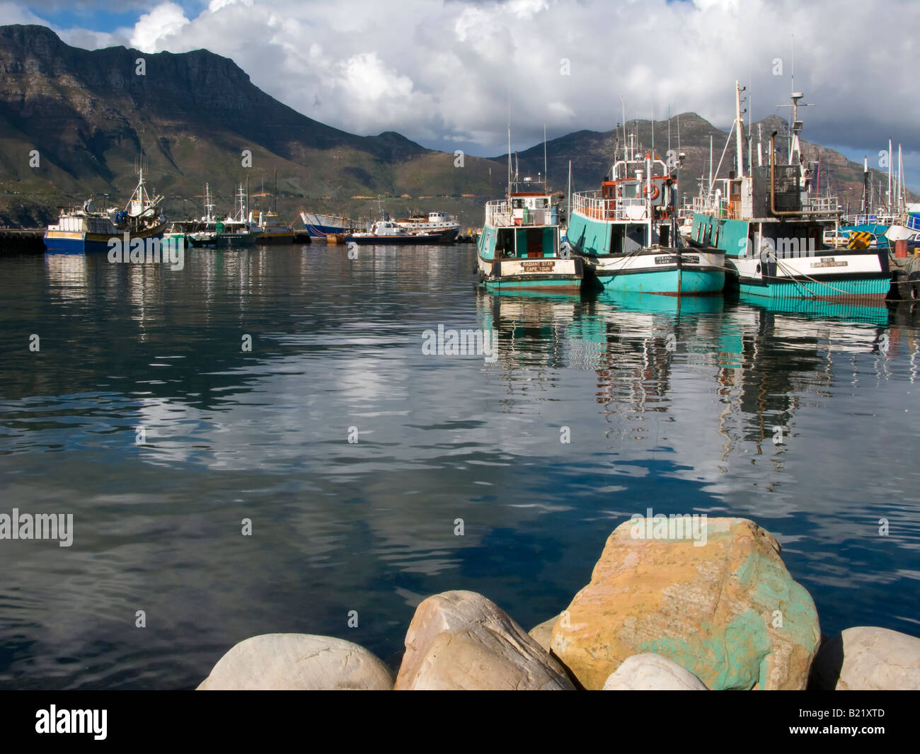 Hout Bay Harbour, South Africa Stock Photo Alamy