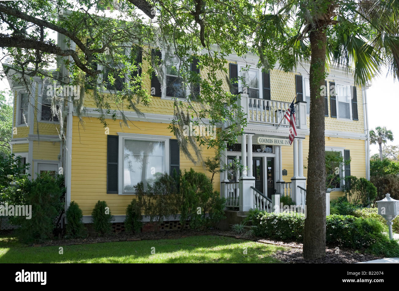 The Coombs House Inn Apalachicola Florida Stock Photo Alamy