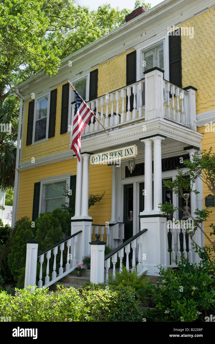 The Coombs House Inn Apalachicola Florida Stock Photo Alamy