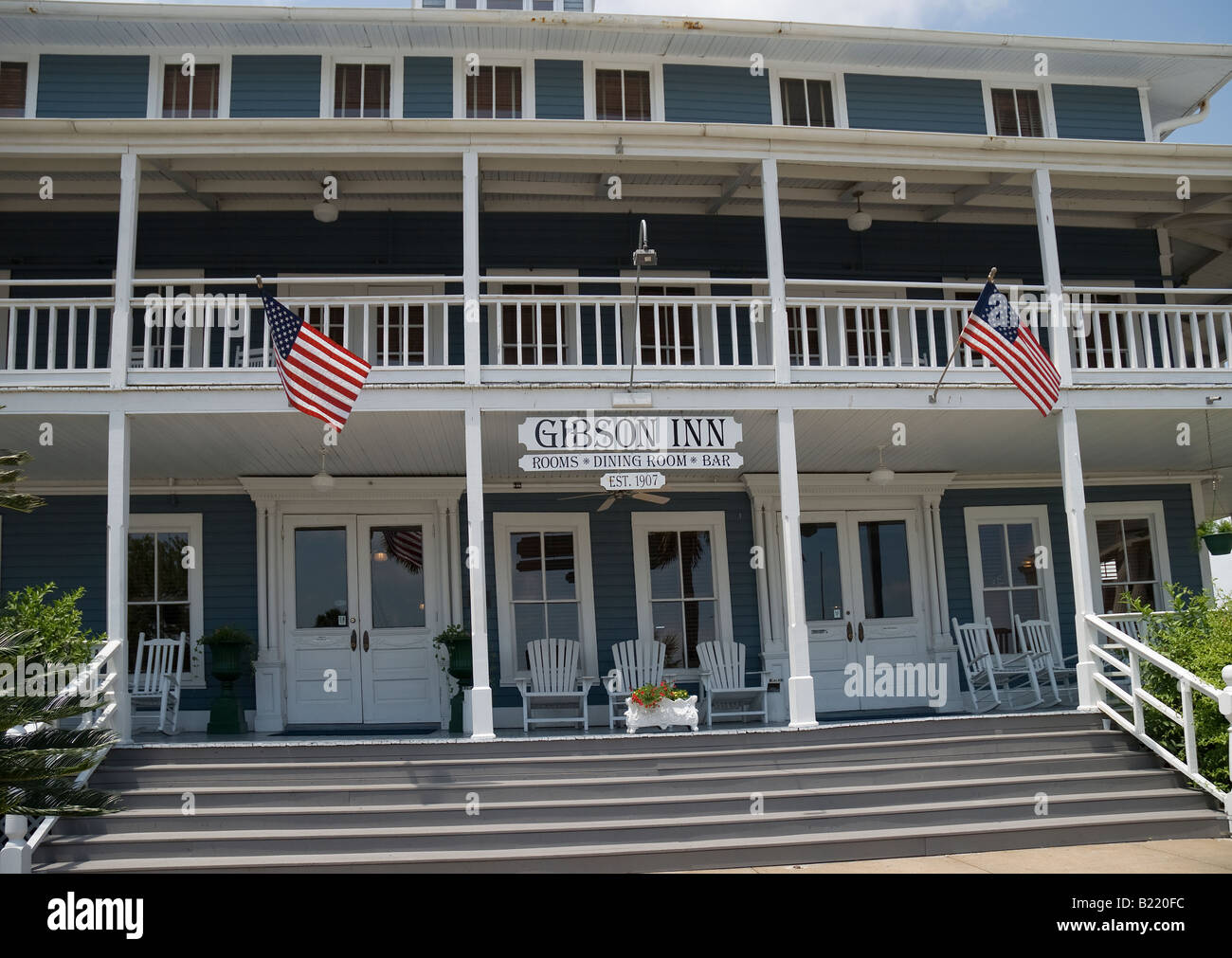 The Gibson Inn Apalachicola Florida Stock Photo Alamy