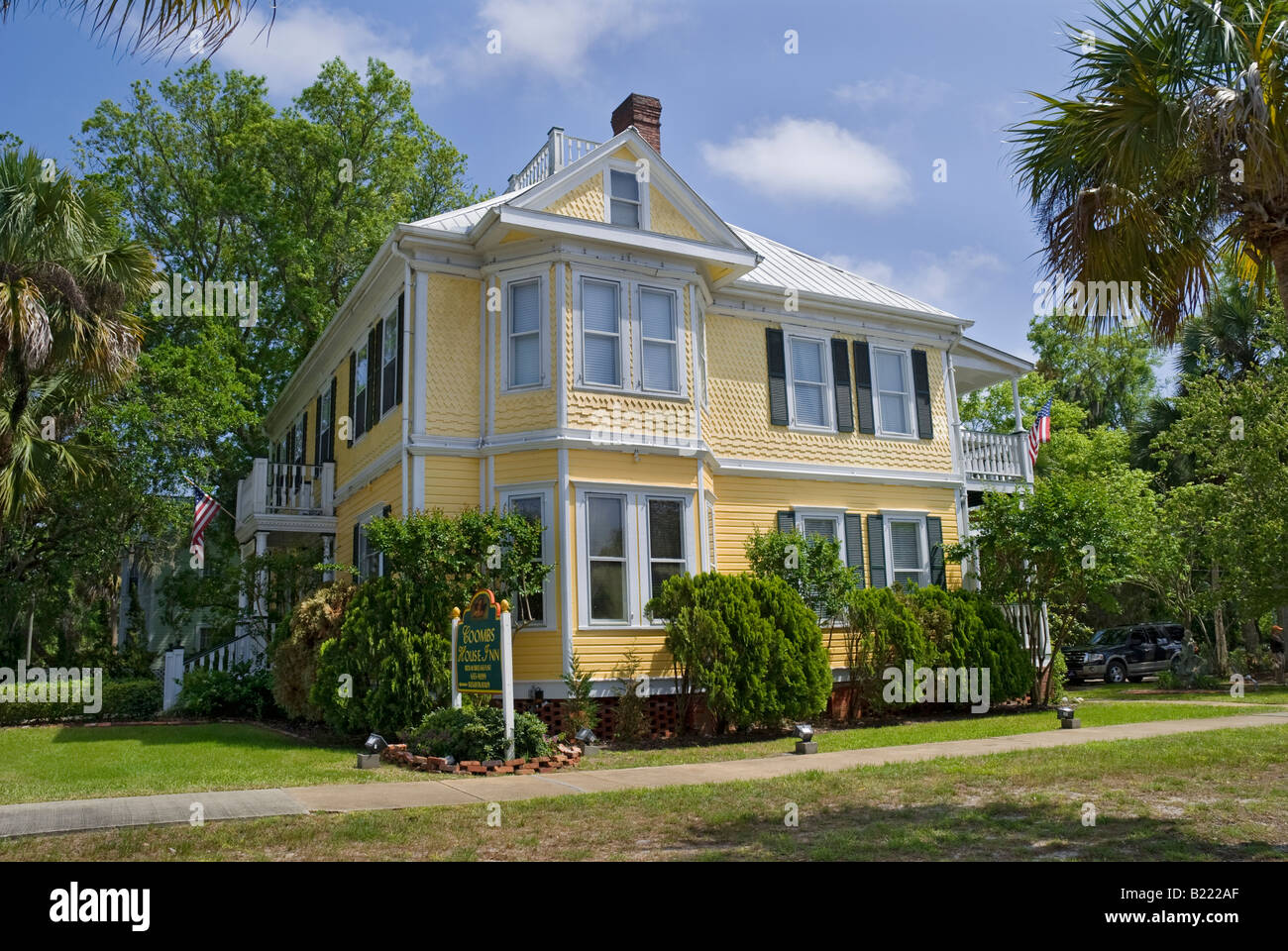 The Coombs House Inn Apalachicola Florida Stock Photo Alamy