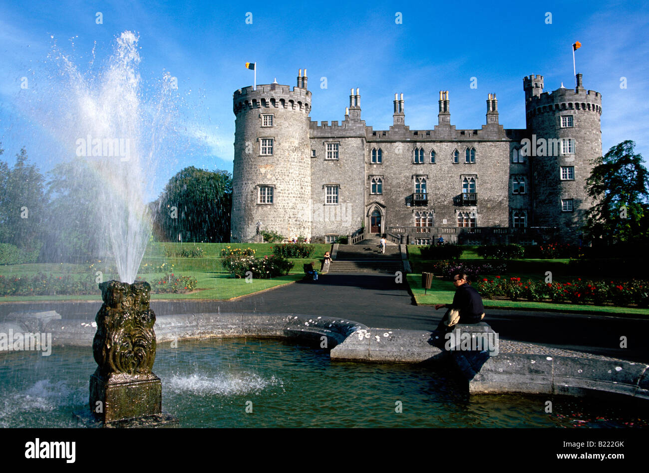View Of Kilkenny Castle Kilkenny County Kilkenny Ireland Stock Photo View Of Kilkenny Castle Kilkenny County Kilkenny Ireland Stock Photo