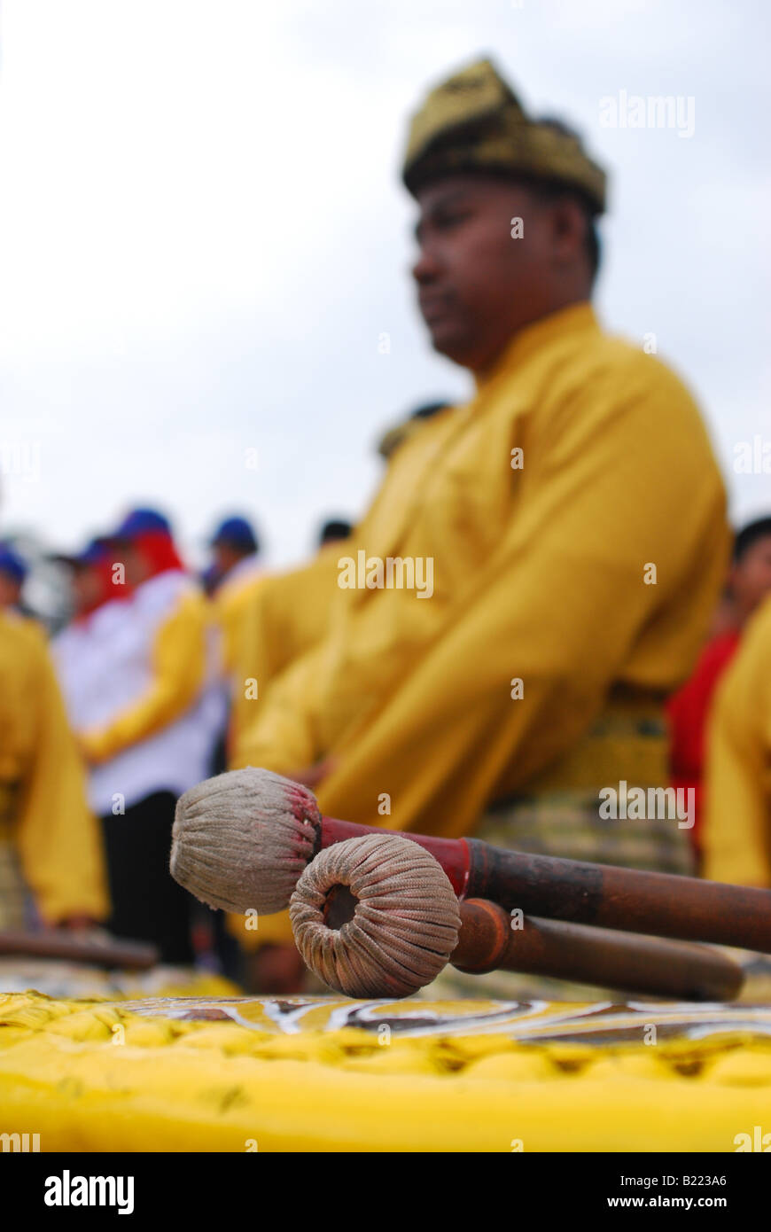 Malay traditional drum Rebana Ubi Stock Photo Alamy