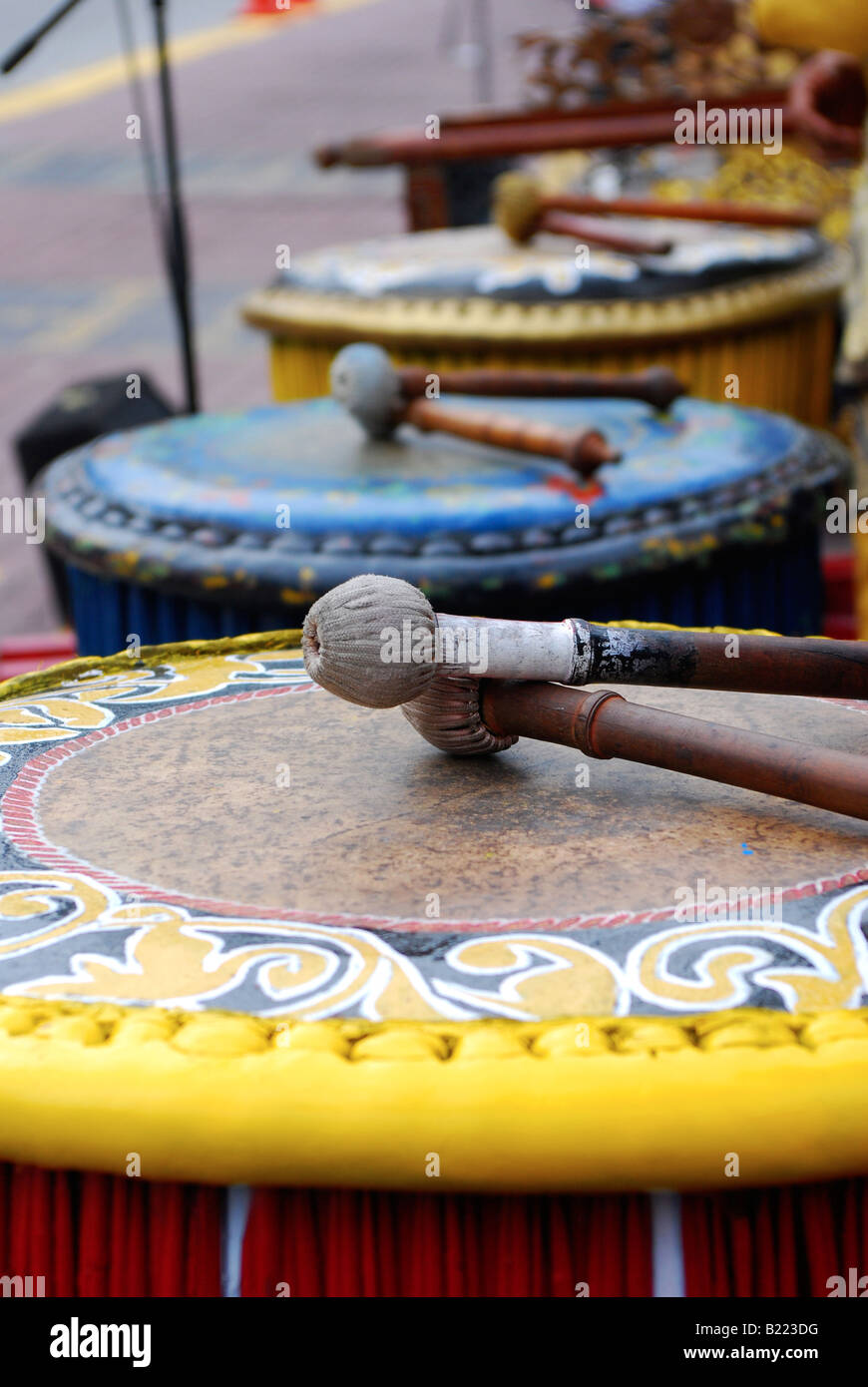 Rebana Ubi Malay traditional drum Stock Photo Alamy