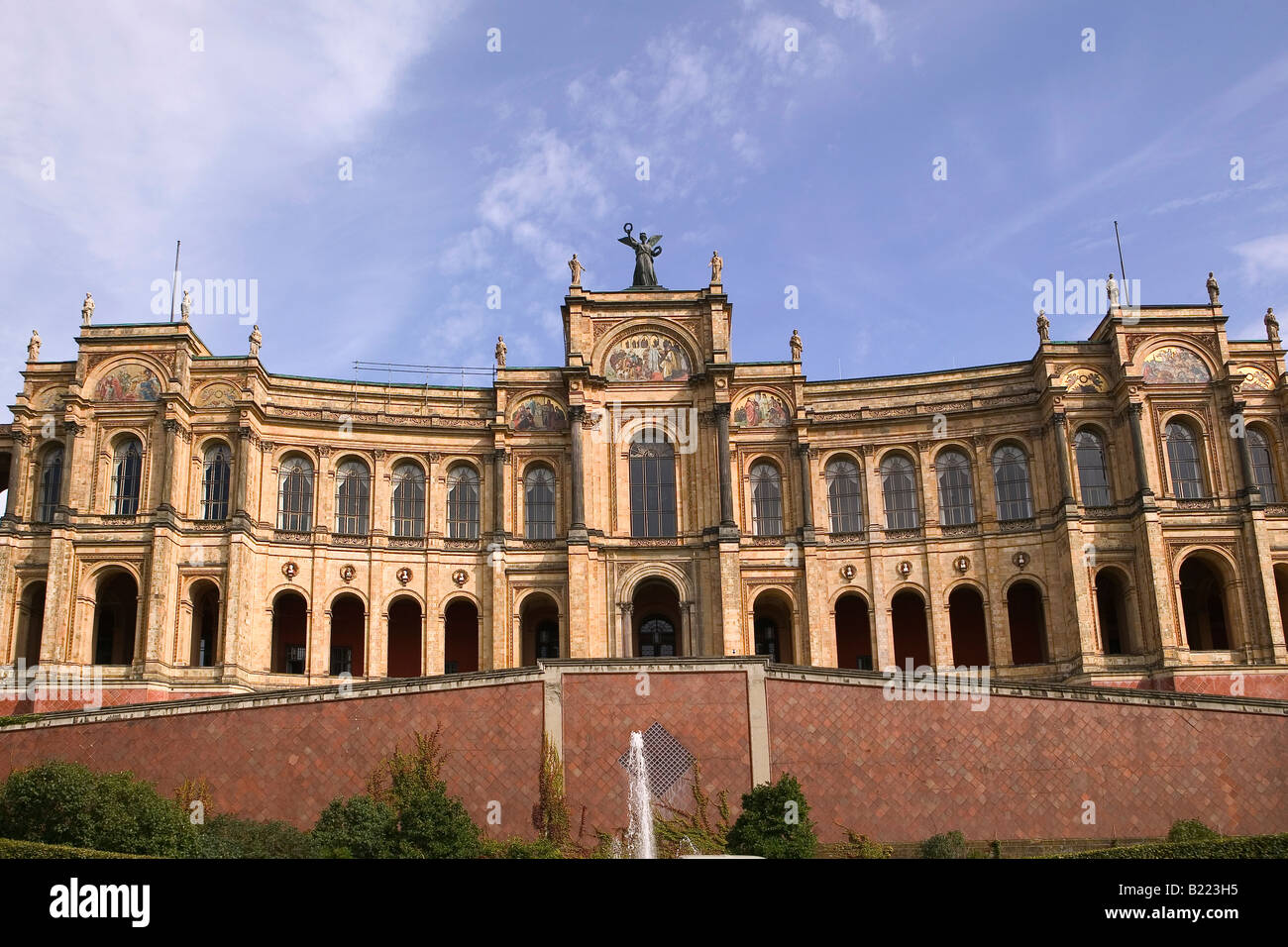 Maximilianeum in München Stock Photo
