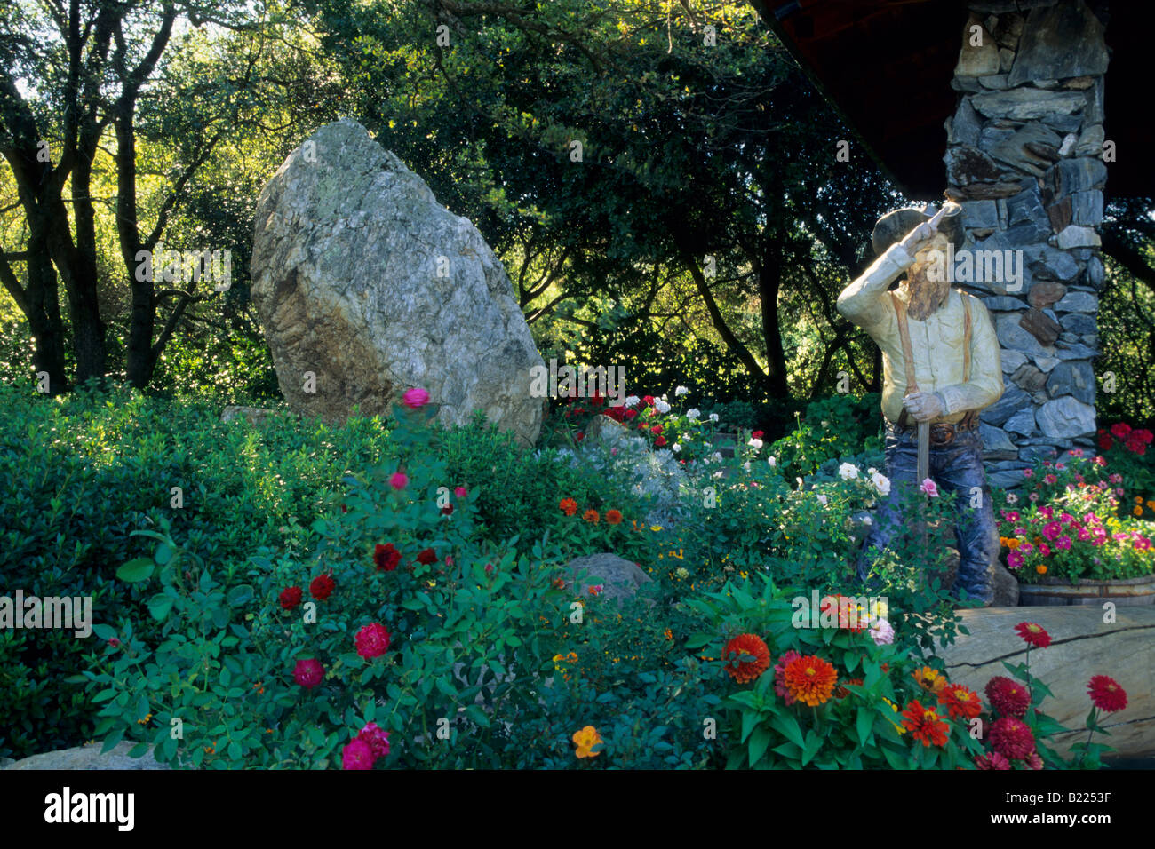 Ironstone Vineyards near Murphys Calaveras County California Stock