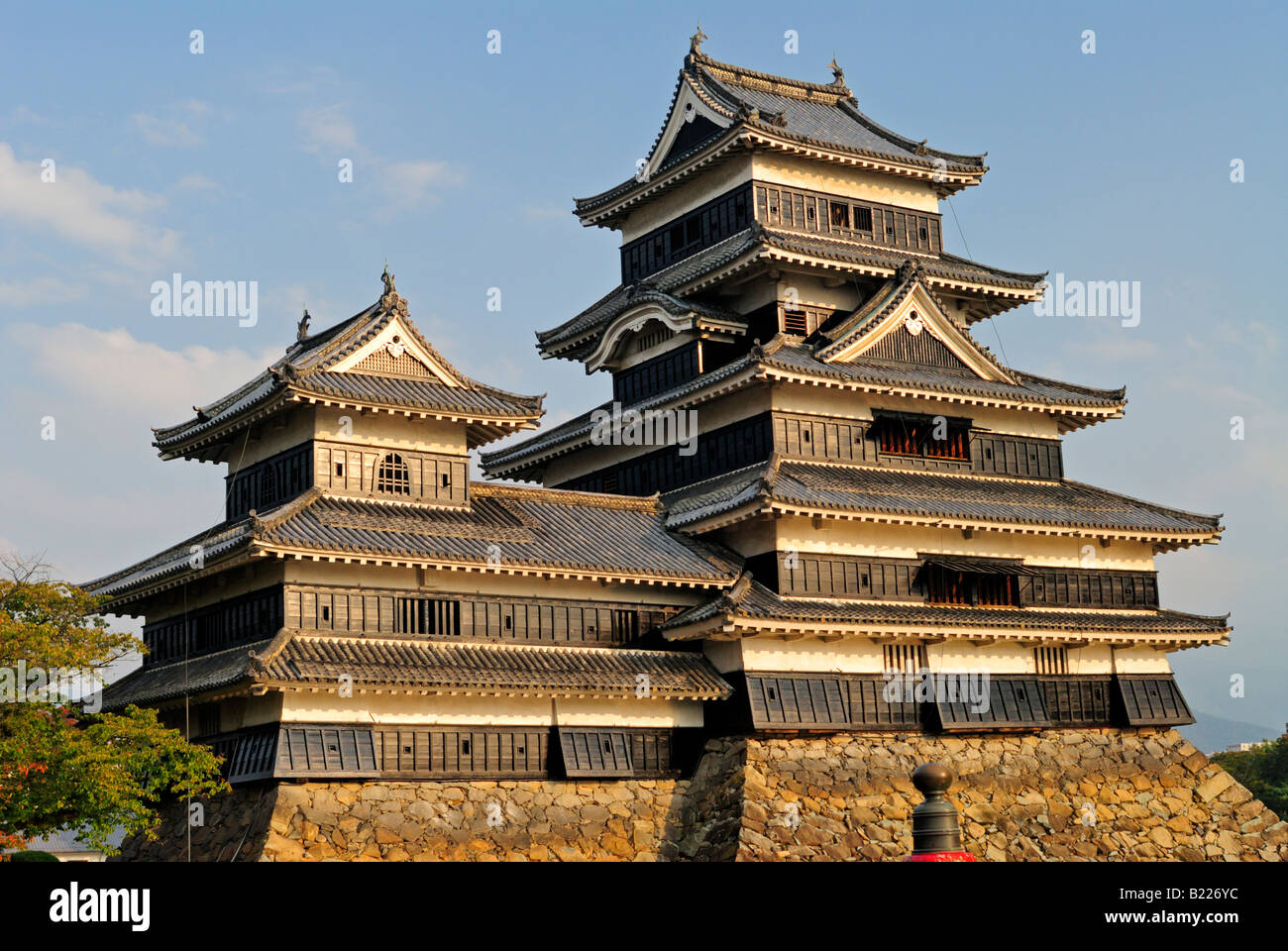 Ancient architecture of Matsumoto castle National Treasure Matsumoto ...
