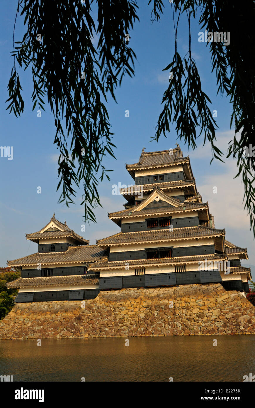 Ancient architecture of Matsumoto castle National Treasure Matsumoto ...