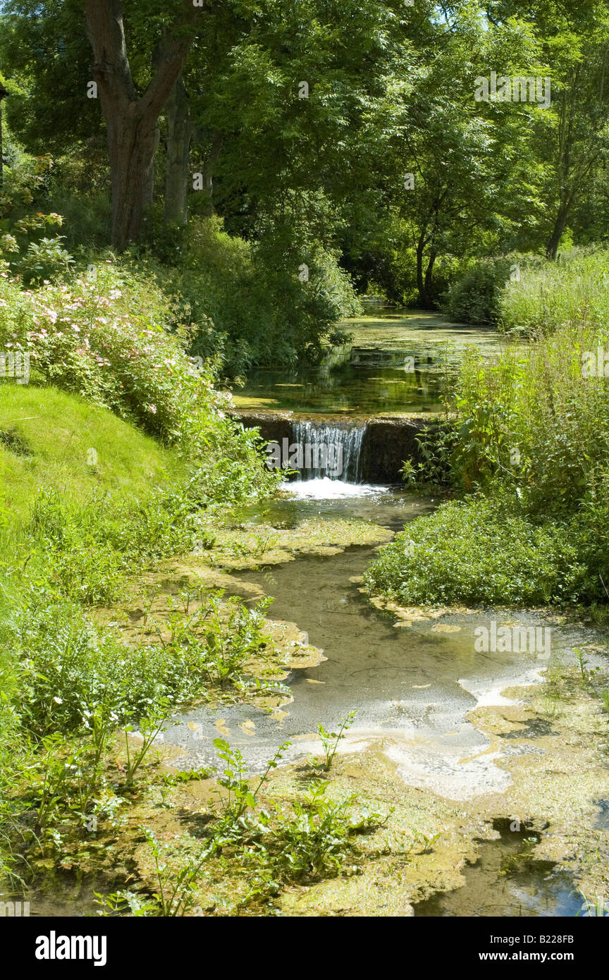 waterfall in sussex Stock Photo