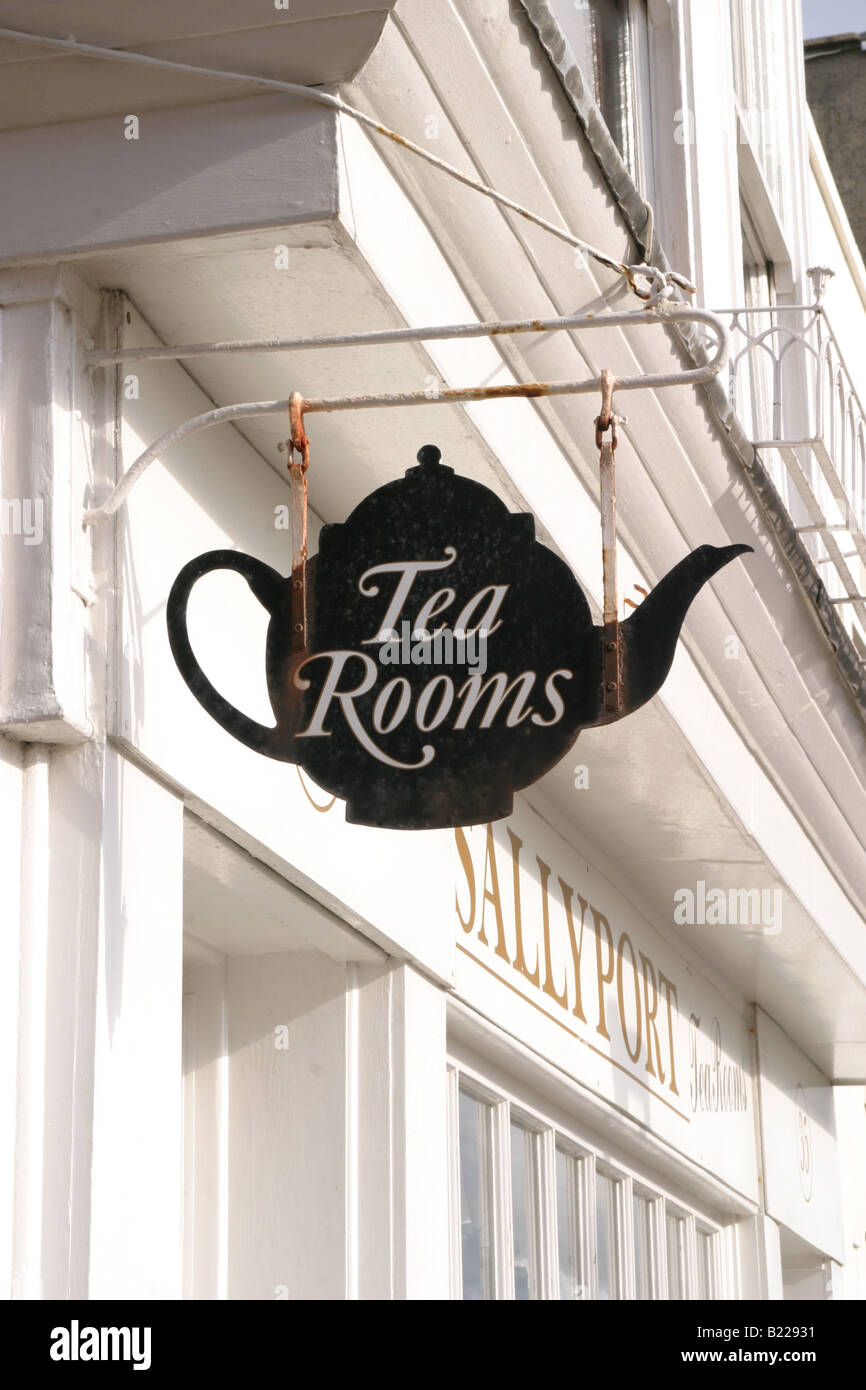 Sallyport Tea Rooms Portsmouth Hampshire UK 2008 Stock Photo Alamy