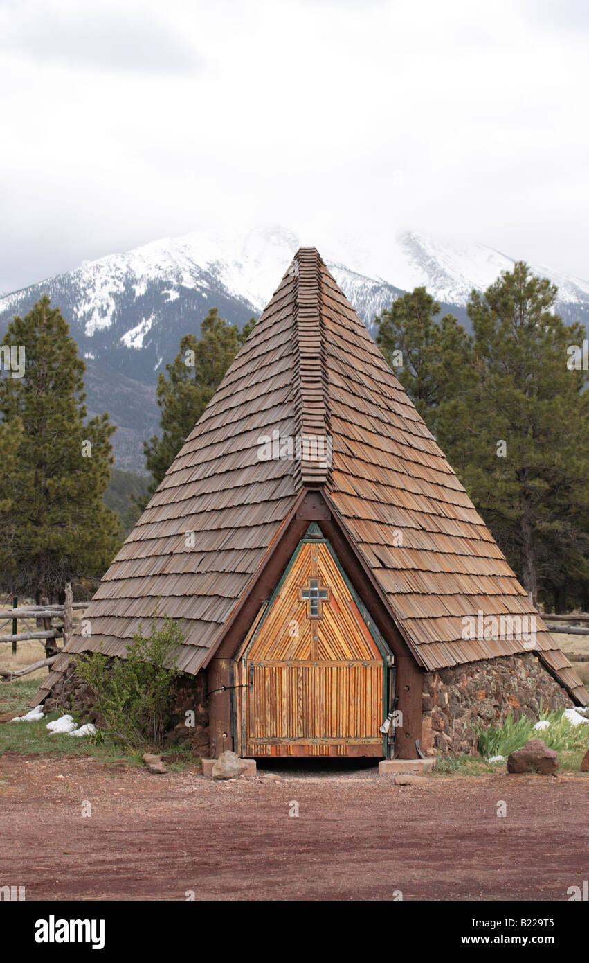 Interdenominational Chapel of the Holy Dove, on Highway 180 between