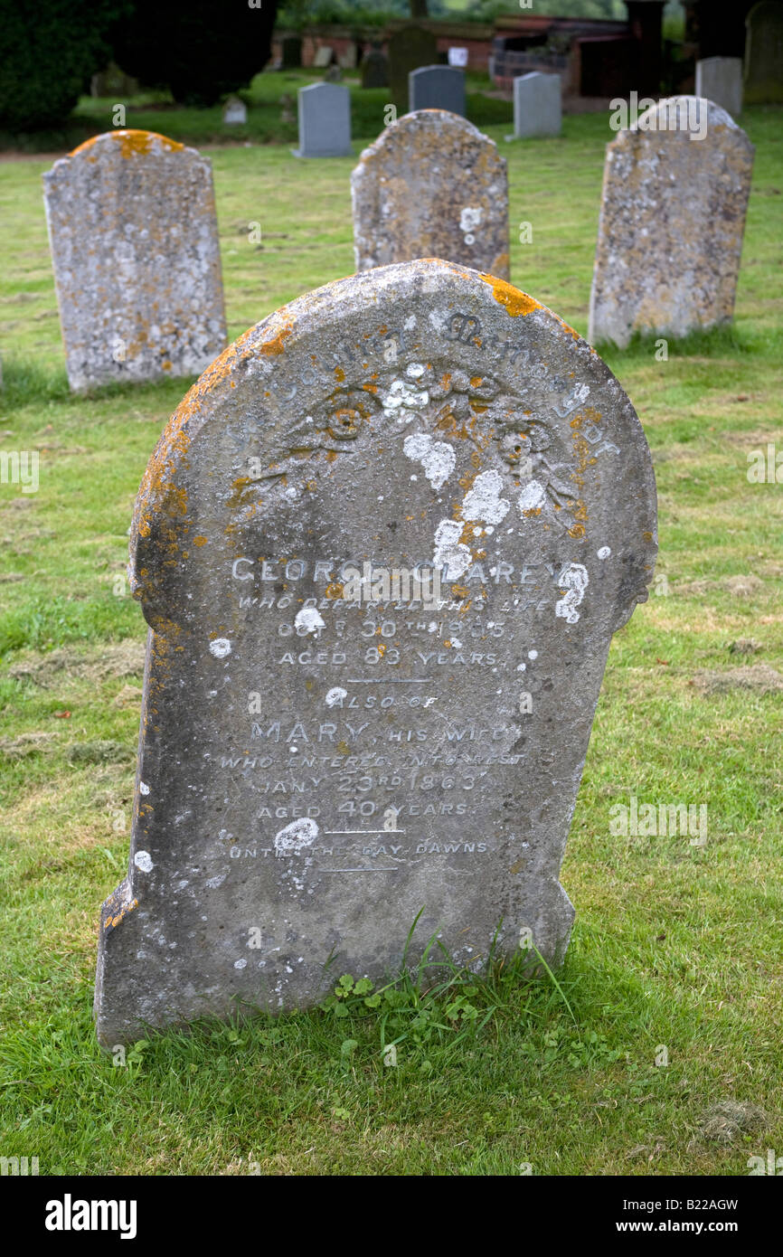 Gravestones St Marys Church Lawford Manningtree Essex Stock Photo Alamy