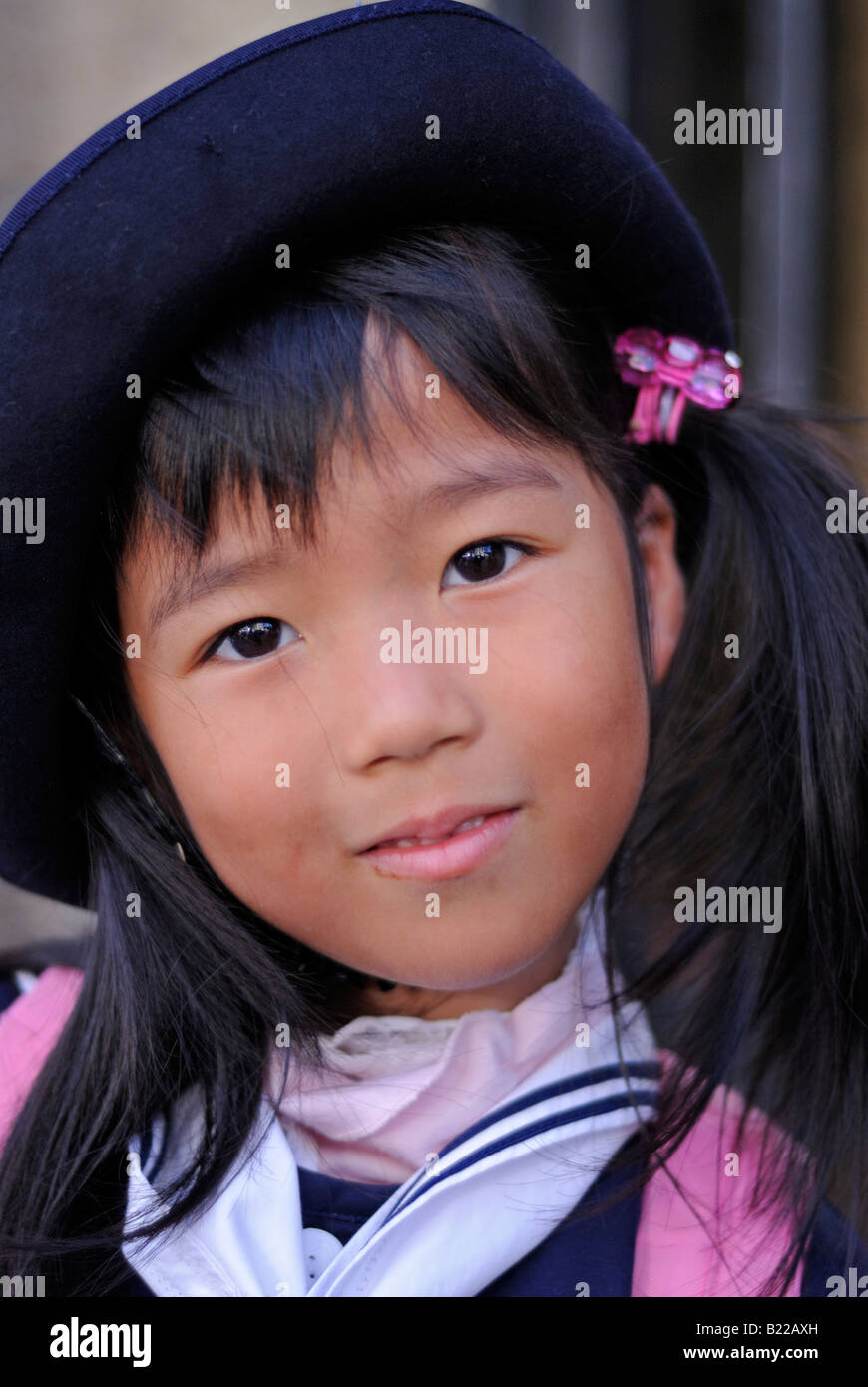 Little Japanese Girl Wearing School Uniform Sendai Japan Stock Photo Alamy Little Japanese Girl Wearing School Uniform Sendai Japan Stock Photo Alamy