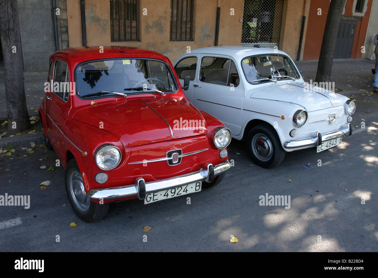 SEAT 600 classic Spanish car Stock Photo Alamy