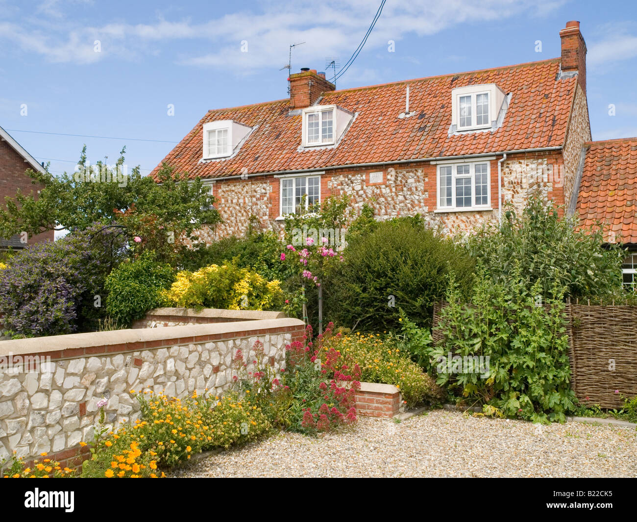 A Picturesque House in the Village of Titchwell on the North Norfolk