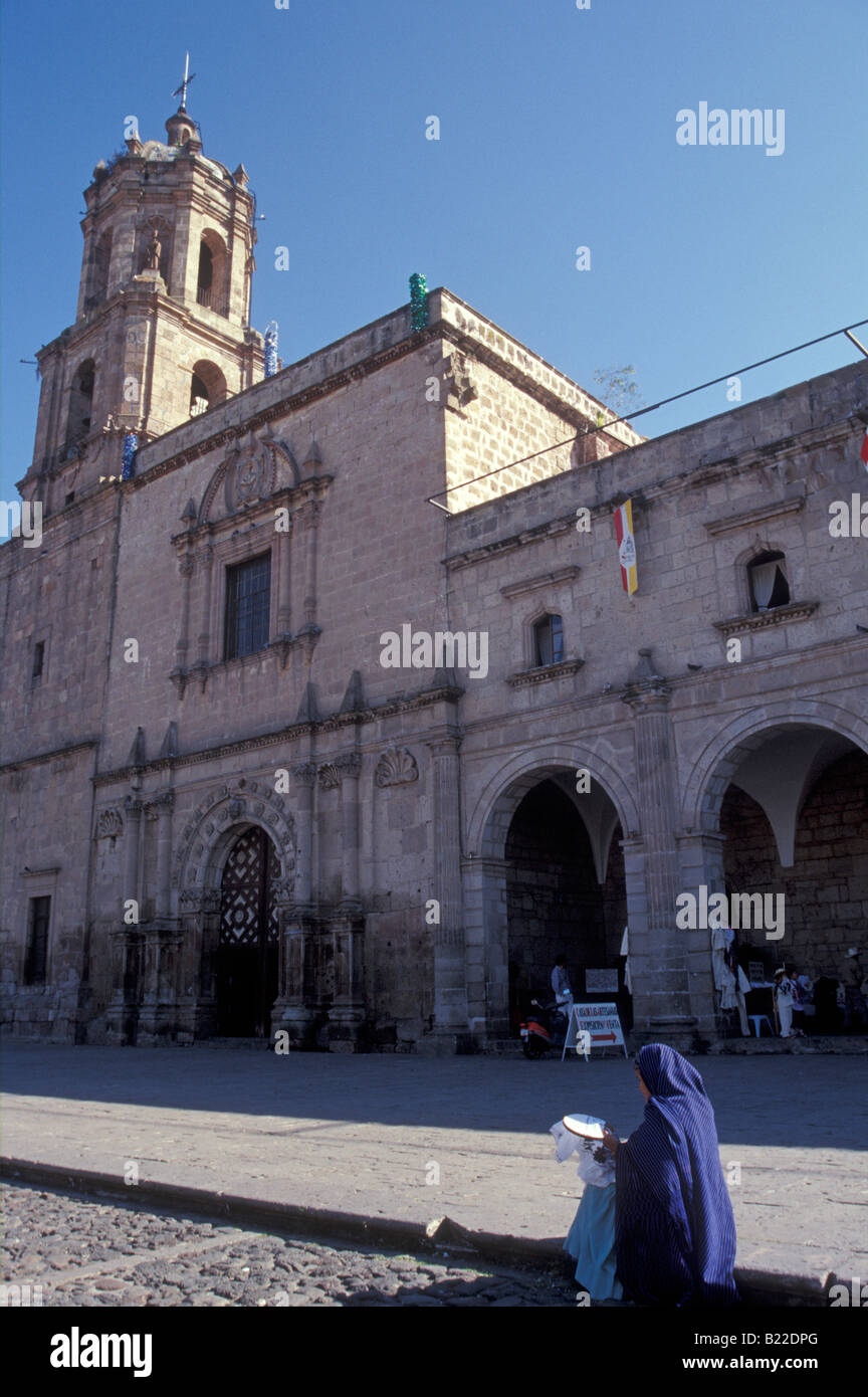 San Francisco Convent or Casa De Artesanias in Morelia, Michoacan, Mexico  Stock Photo - Alamy