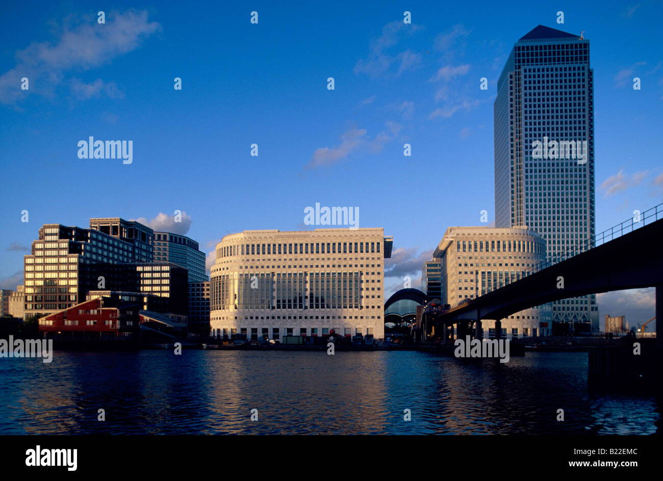 Canary Wharf Tower Docklands London Stock Photo - Alamy