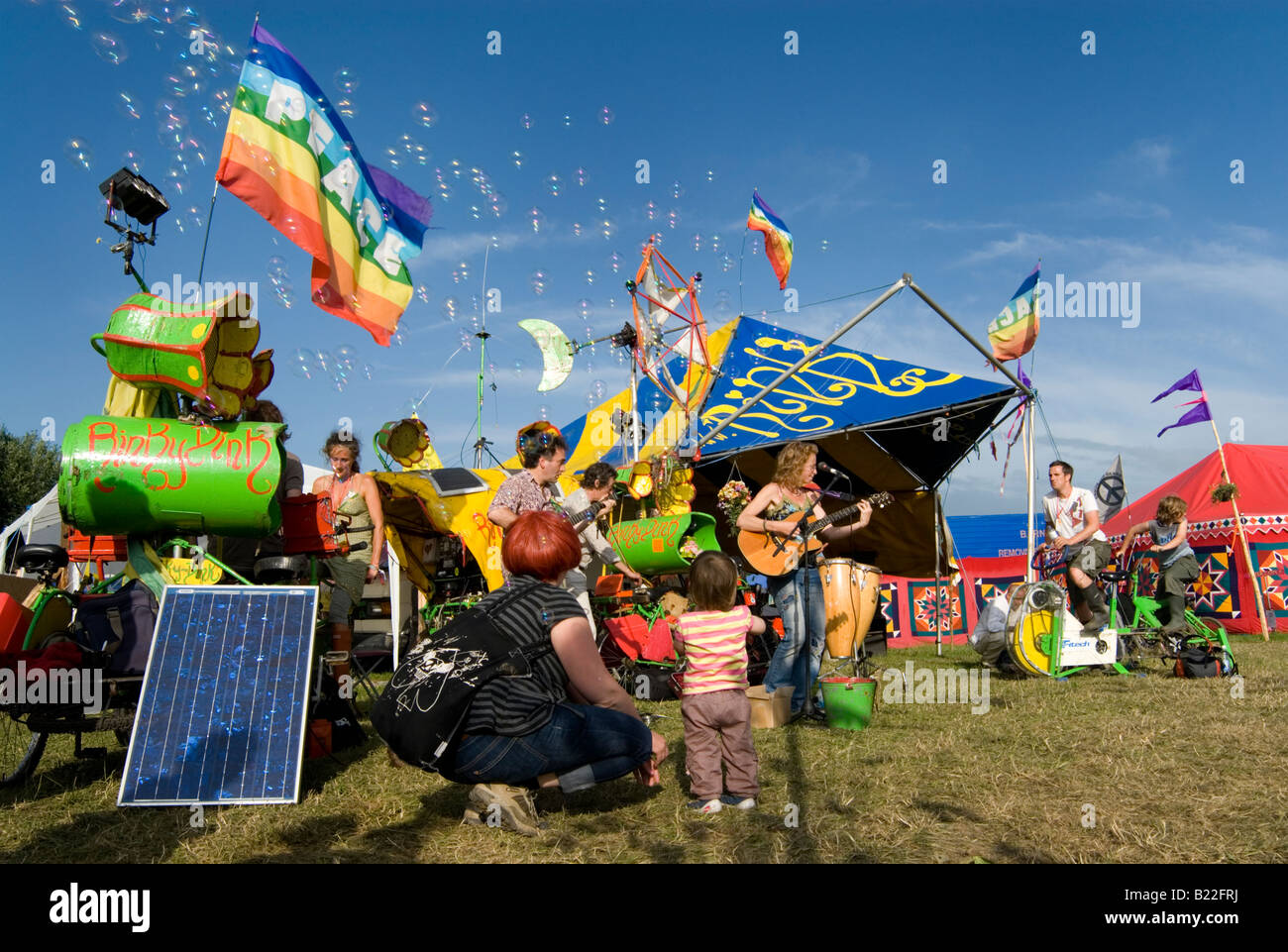 solar powered sound system