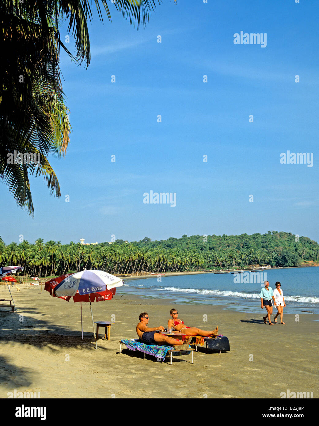 0954 Coco Beach Goa State India Stock Photo Alamy