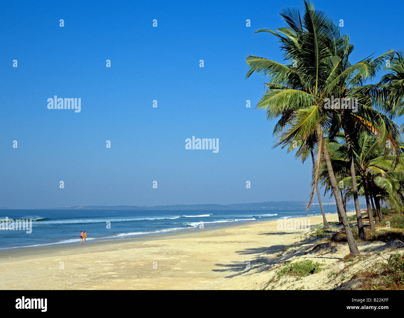 1016 Majorda Beach Goa State India Stock Photo
