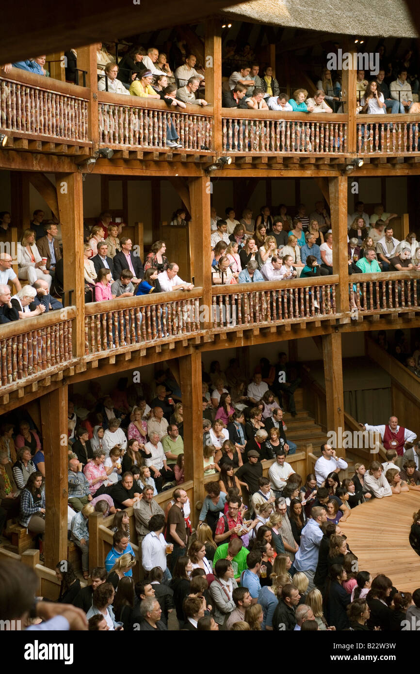 England London Globe theatre Stock Photo