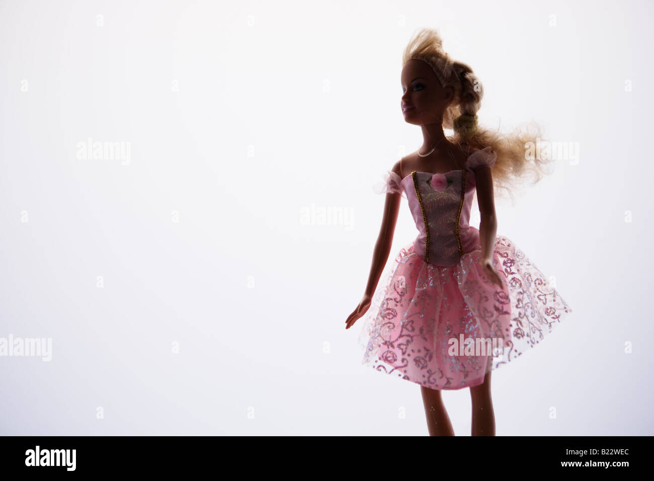 Pink Barbie Ballerina Stock Photo Alamy