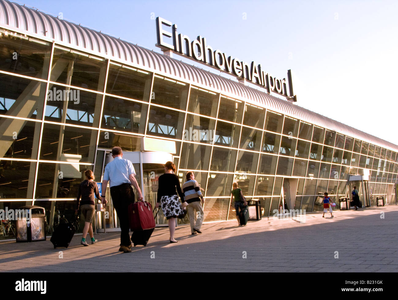 Eindhoven Airport Netherlands In number of passengers the second airport of the Netherlands after Schiphol Stock Photo
