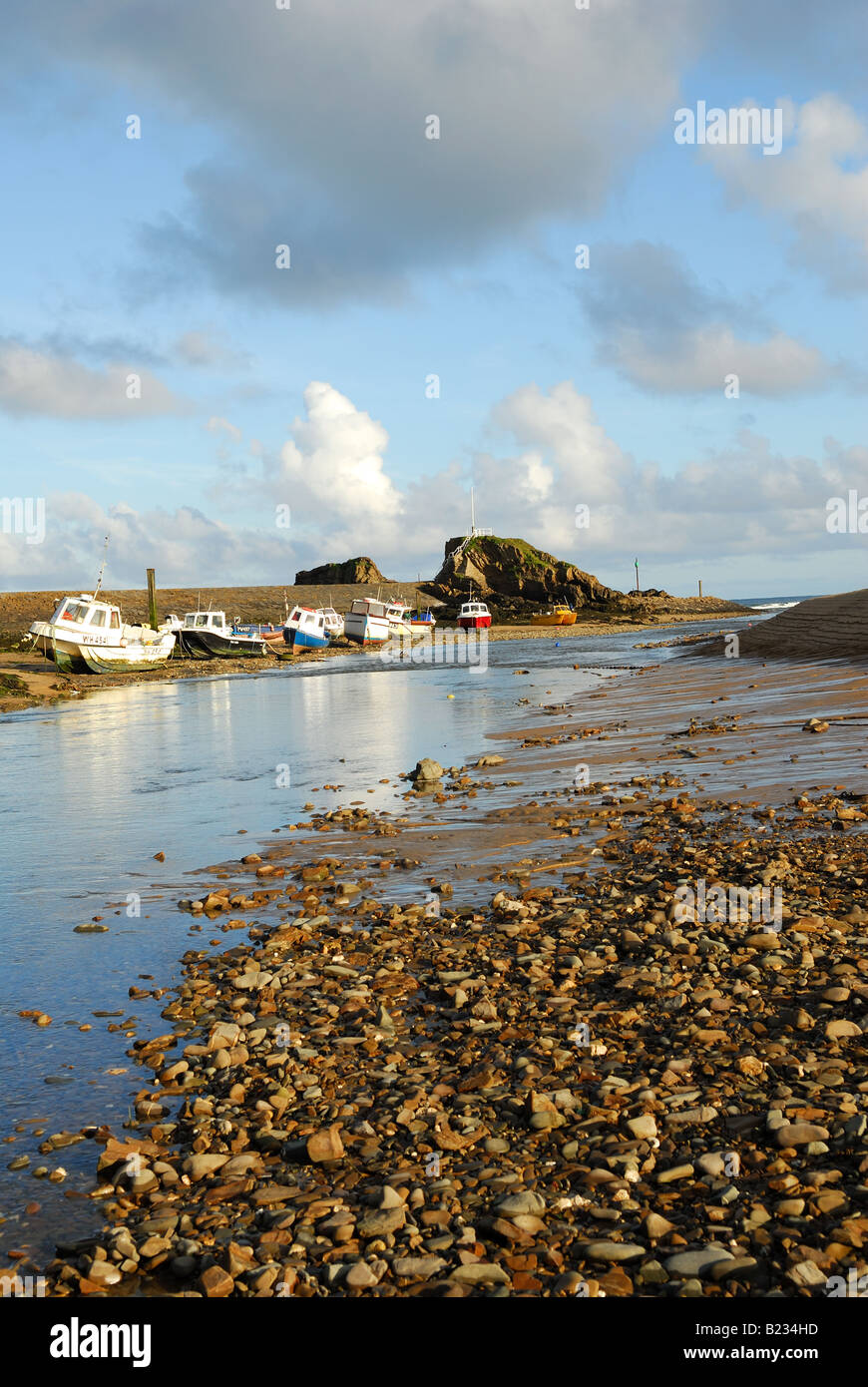 Bude Cornwall Stock Photo Alamy