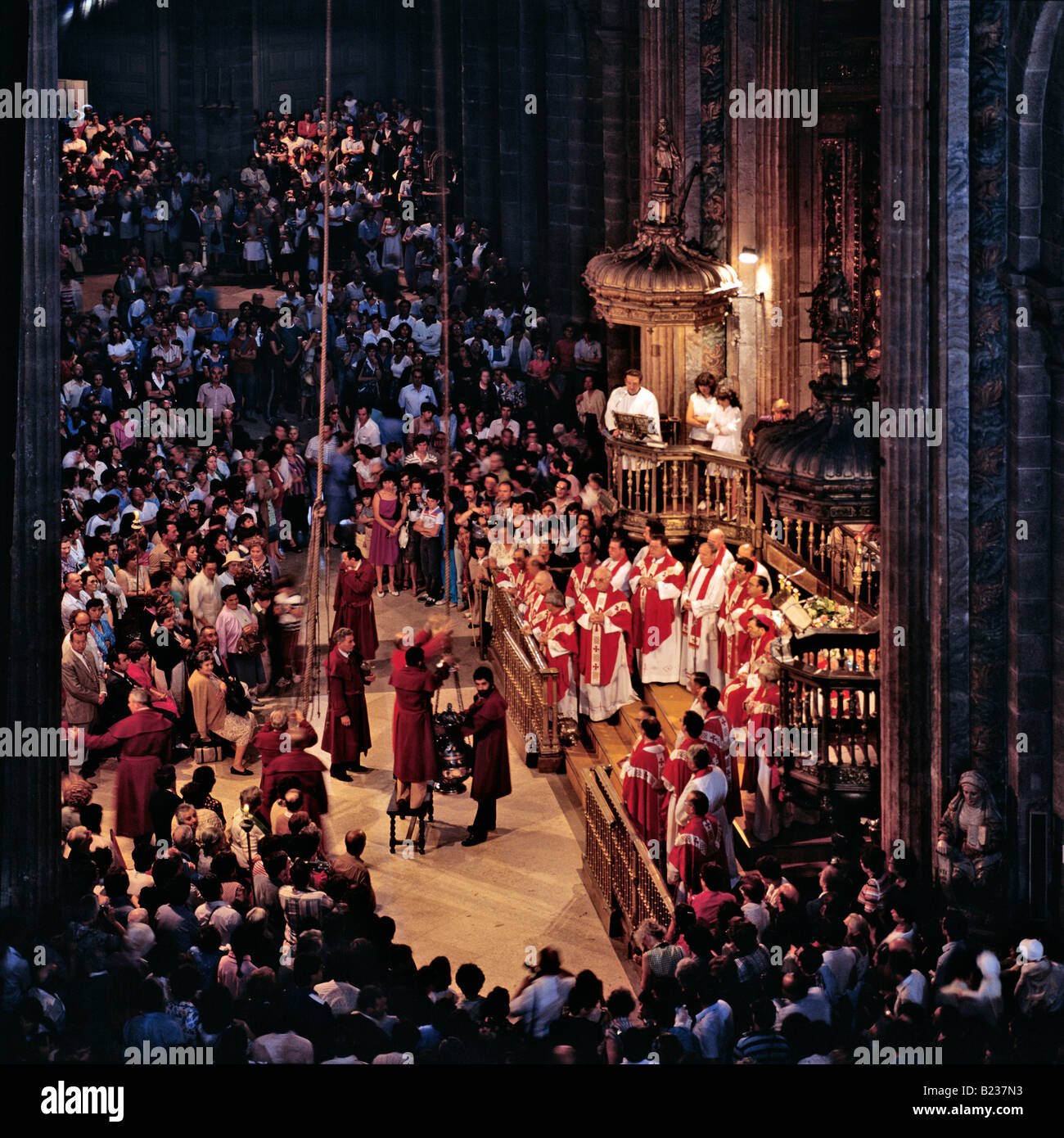 Anno Sancto Santiago Cathedral Santiago de Compostela Spain Stock Photo