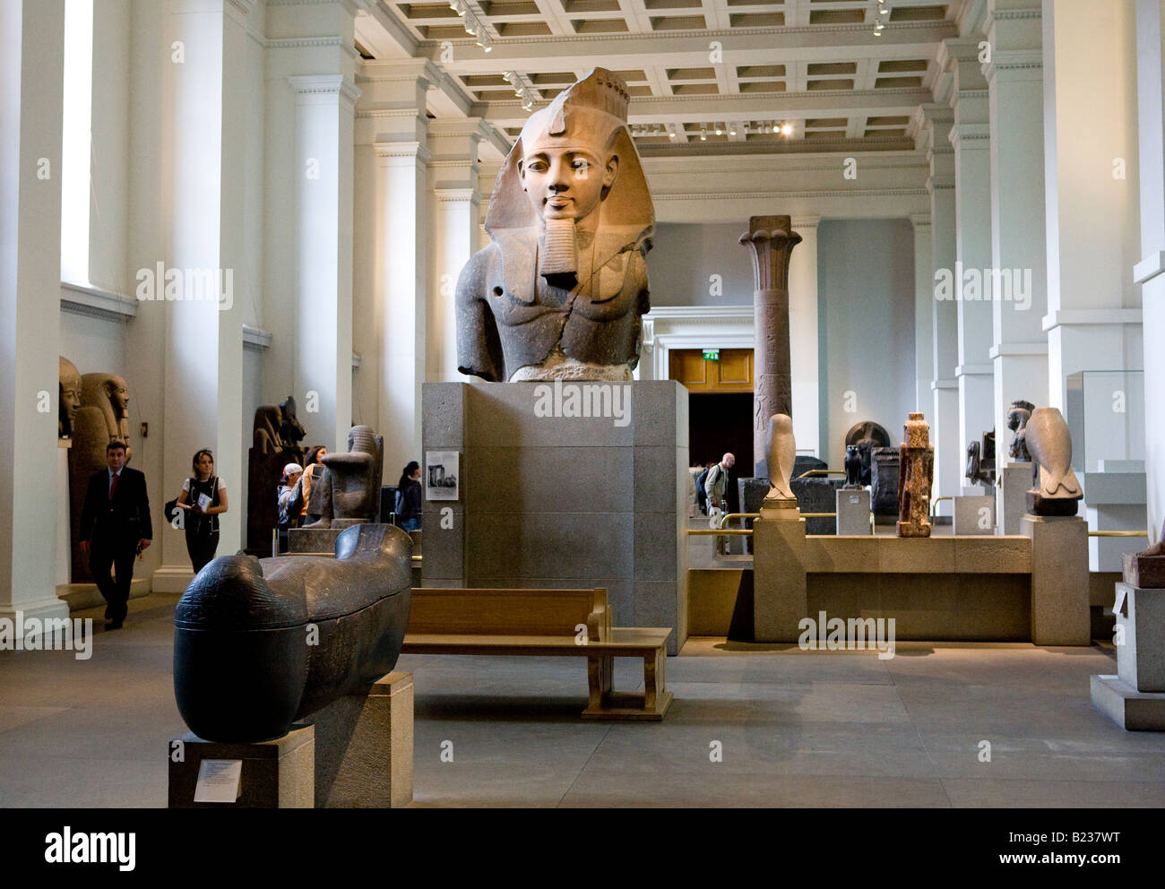 The Egyptian Room The British Museum London Uk Europe Stock