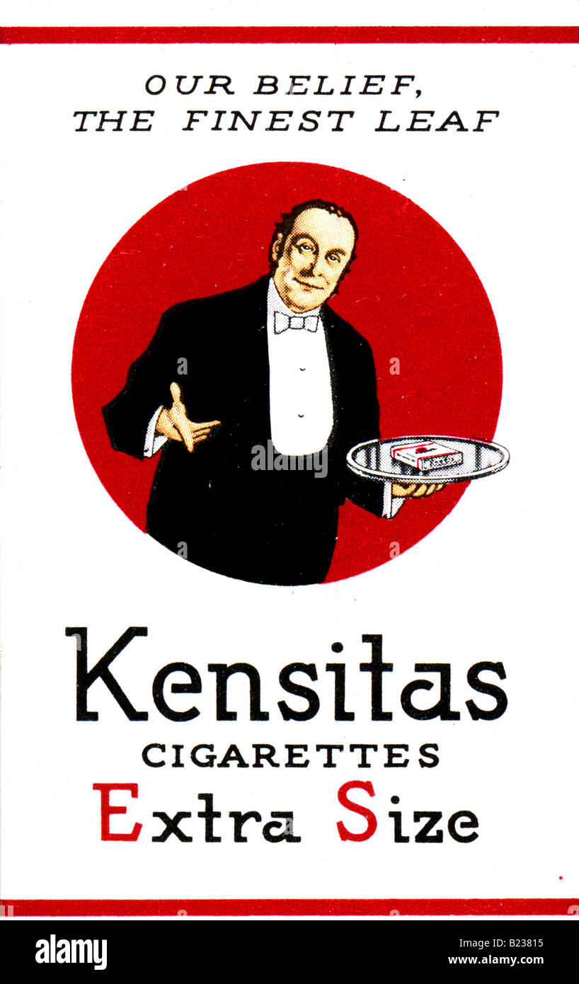 50g kensitas tobacco Kensitas cigarettes pack hi-res stock photography and images