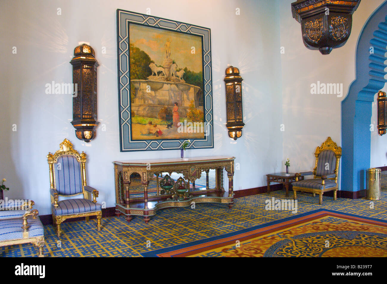 Interior architecture and design of the Marriott Hotel Zamalek in Cairo